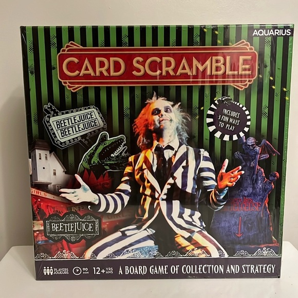 Other - Beetlejuice Card scramble board game